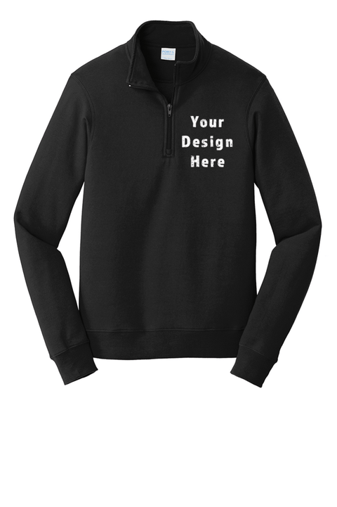 Custom 1/4-Zip Pullover Sweatshirt - LunarFit