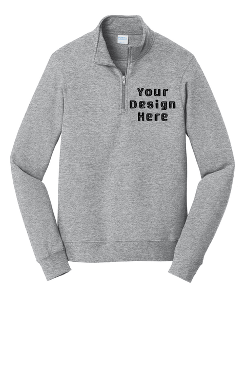 Custom 1/4-Zip Pullover Sweatshirt - LunarFit